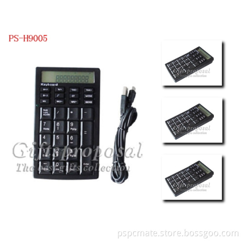 pc keyboard and calculator